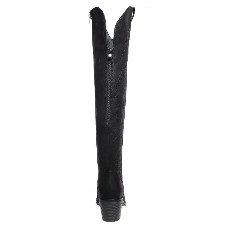 Pierre Dumas Whitney-15 Black Western Boot