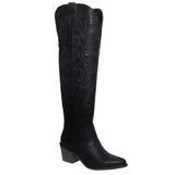 Pierre Dumas Whitney-15 Black Western Boot