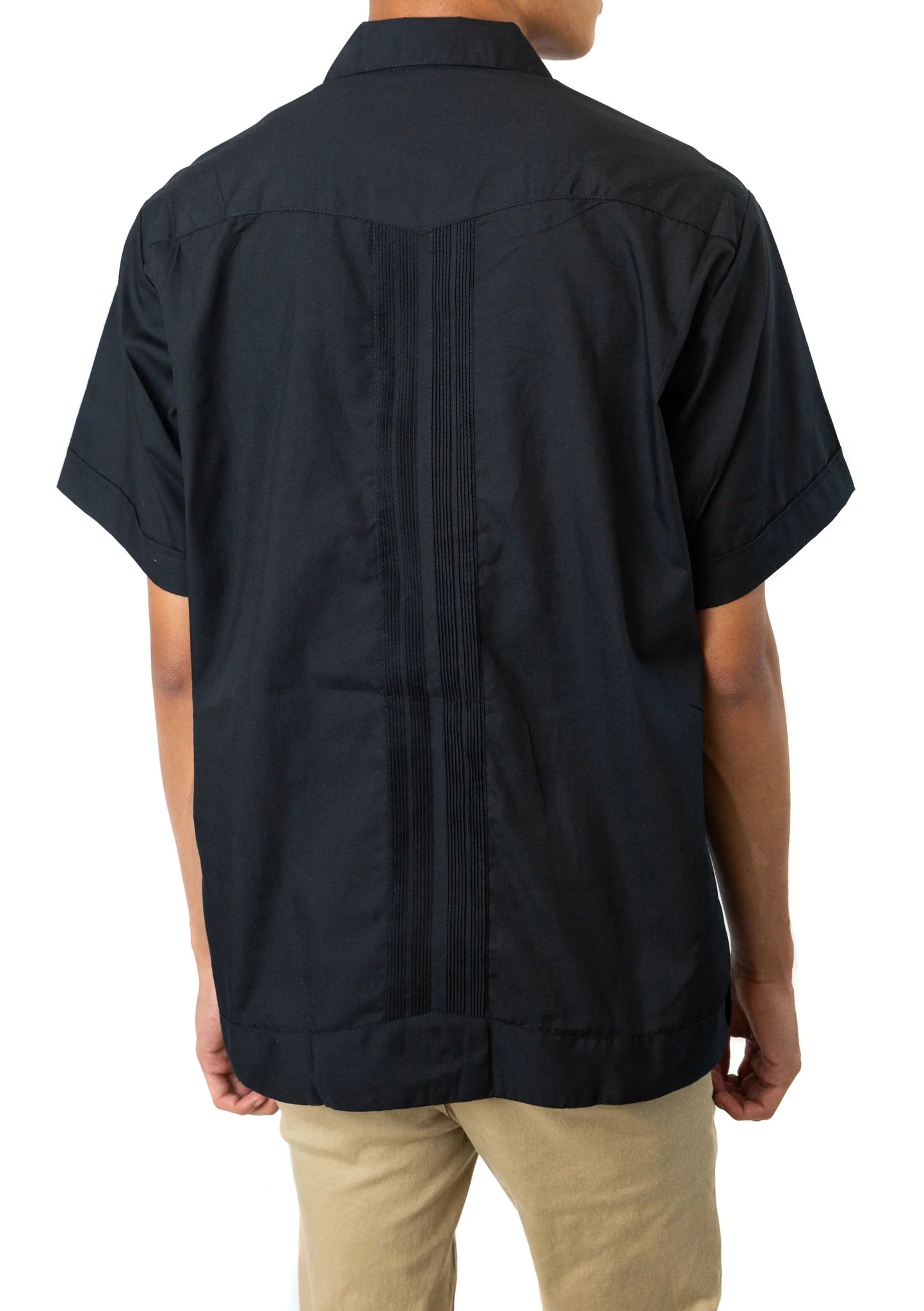 Sidrey Guayabera Black