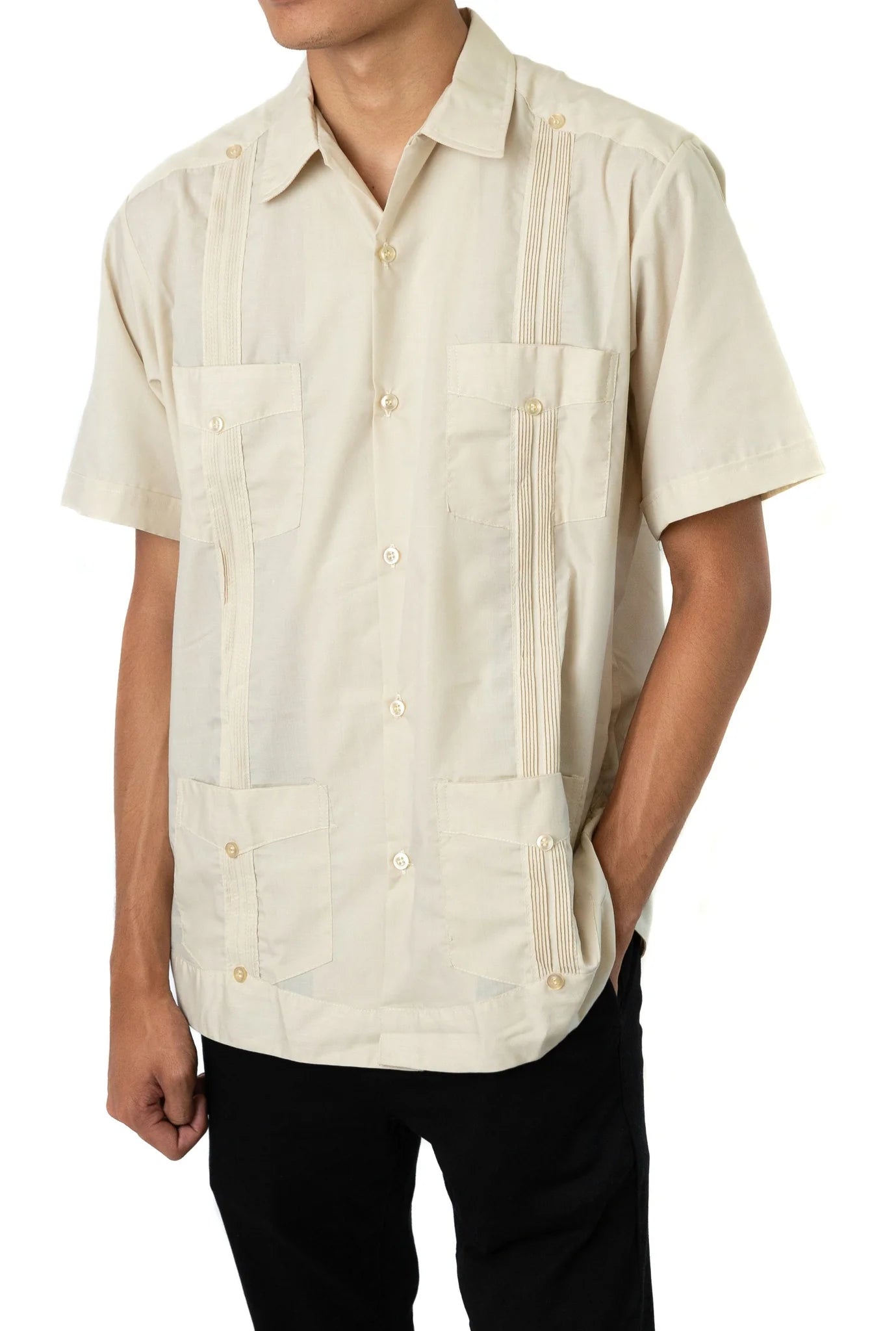 Sidrey Guayabera Cream
