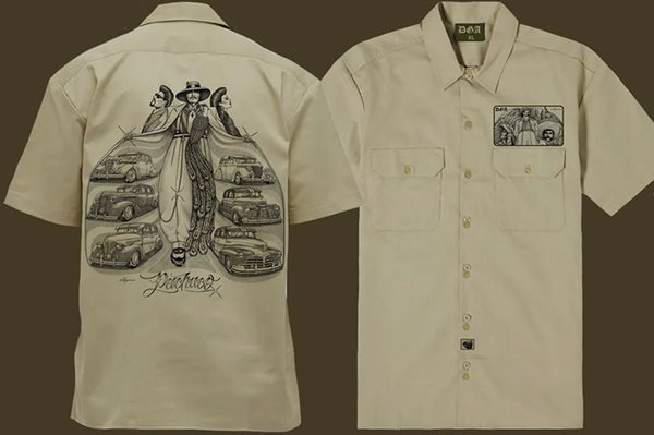 DGA Pachuco Pride Khaki Work Shirt
