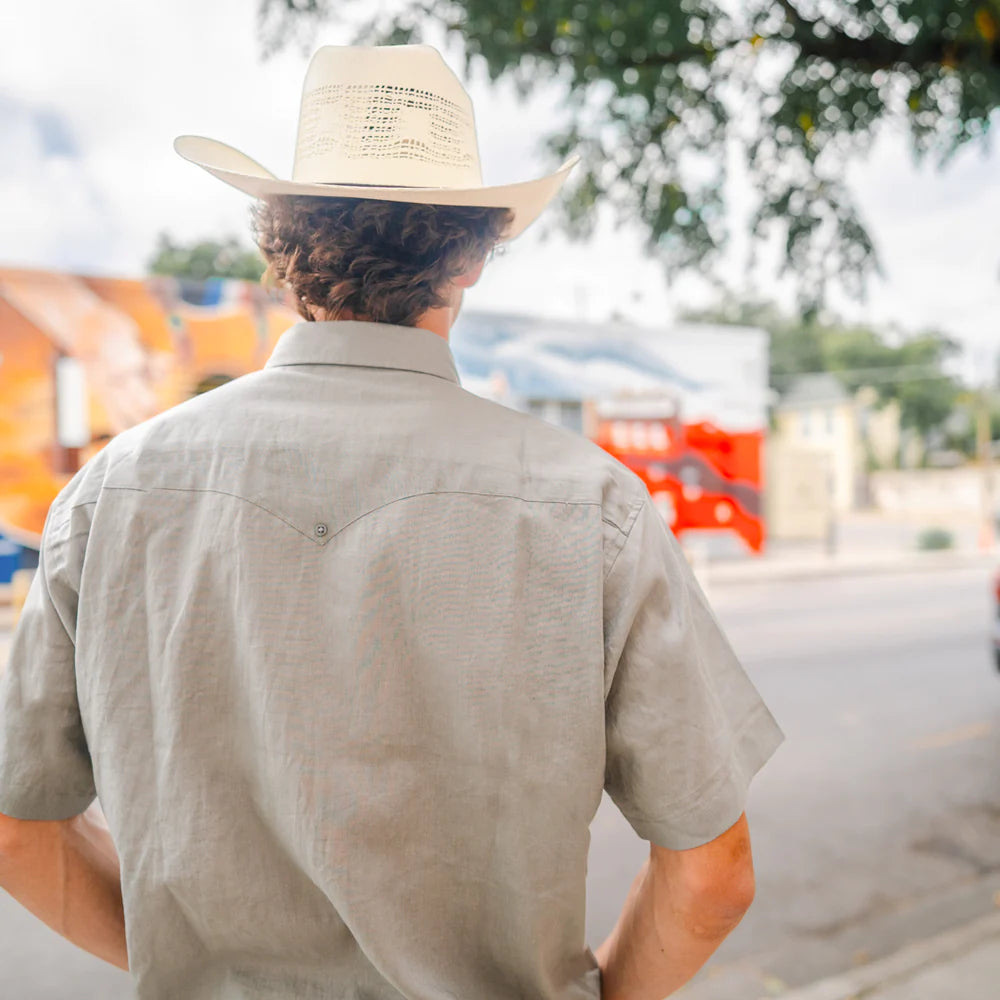 Texas Standard Guayabera Grey/Grey