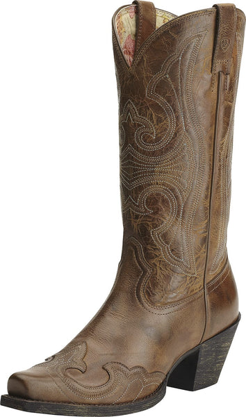Ariat RoundUp Wingtip Sandstone 10015290