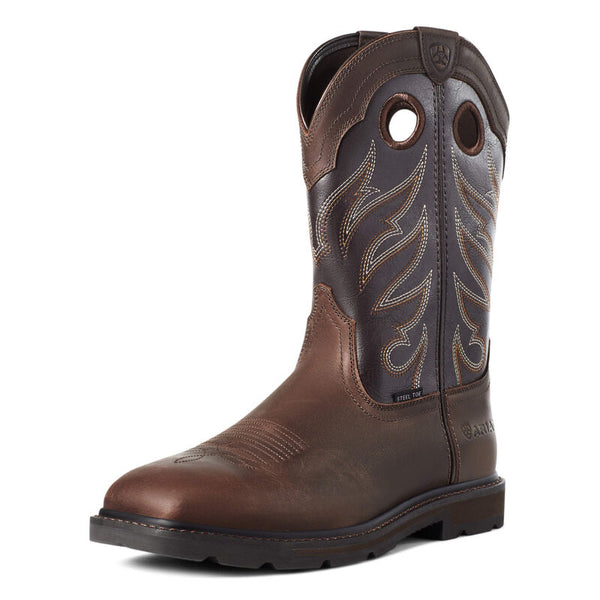 Ariat Groundwork Wide Square Toe Steel Toe Work Boot 10034717