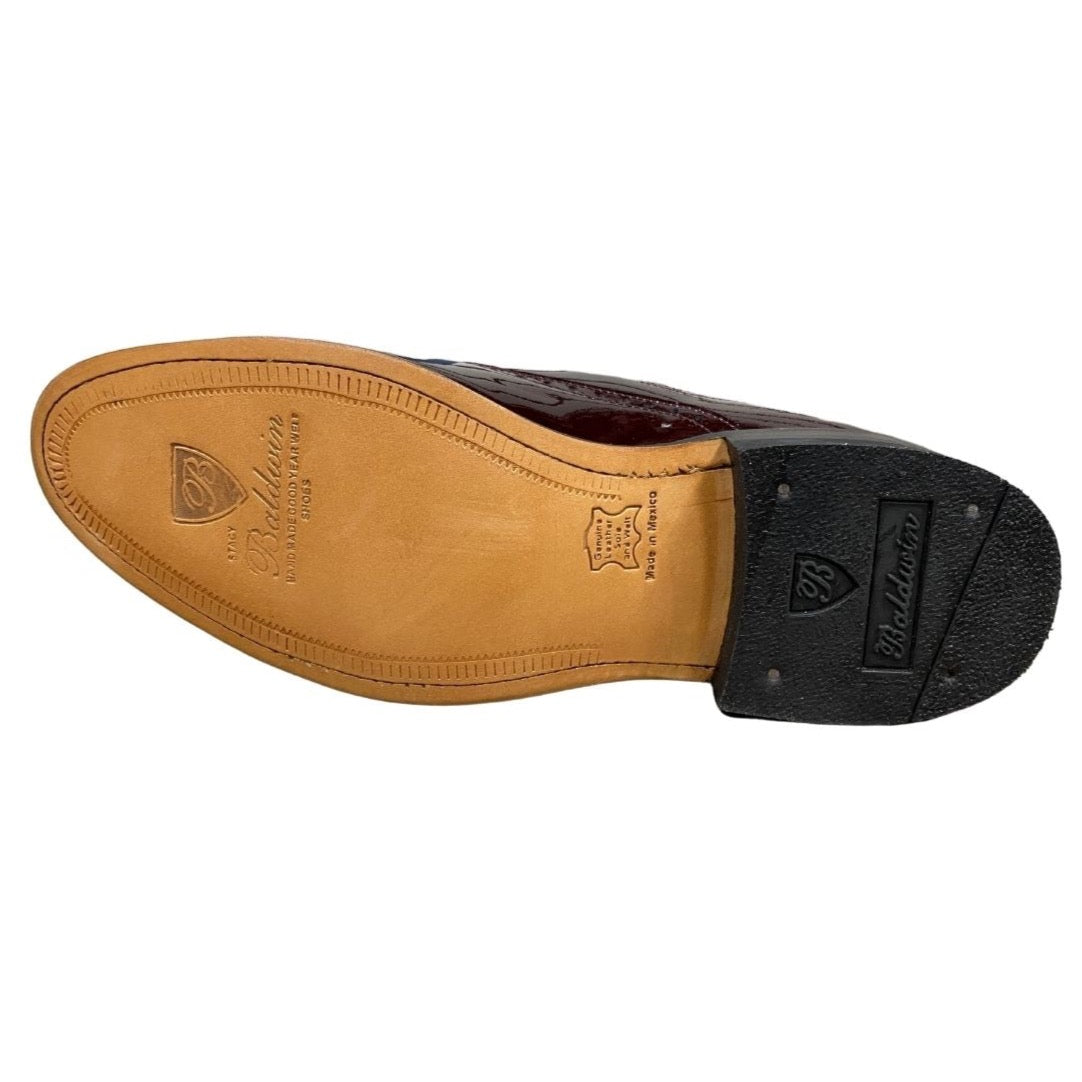 Stacy Baldwin Patent Palermo Black/Royal Blue 13223014