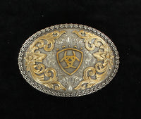 Ariat A37005 Gold/Silver Belt Buckle