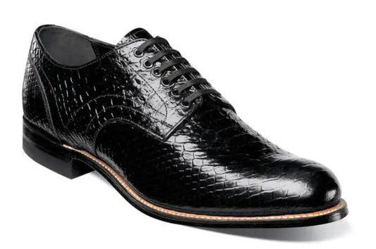 Stacy Adams Madison Anaconda Plain Toe Oxford