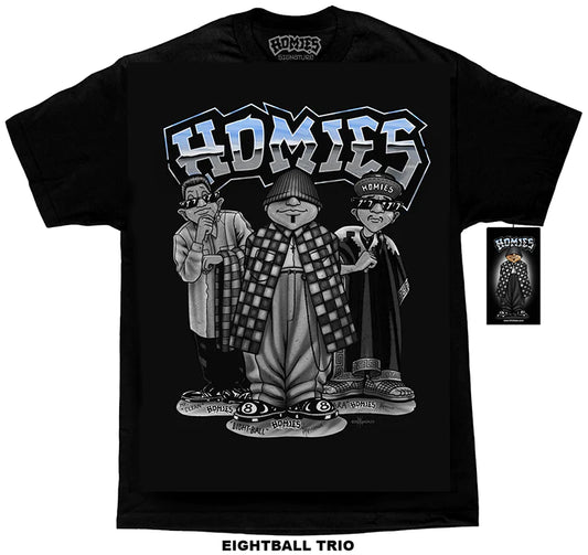 DGA HOMIES SIGNATURE SMILEY TRIO Men's MAX HEAVYWEIGHT Tee