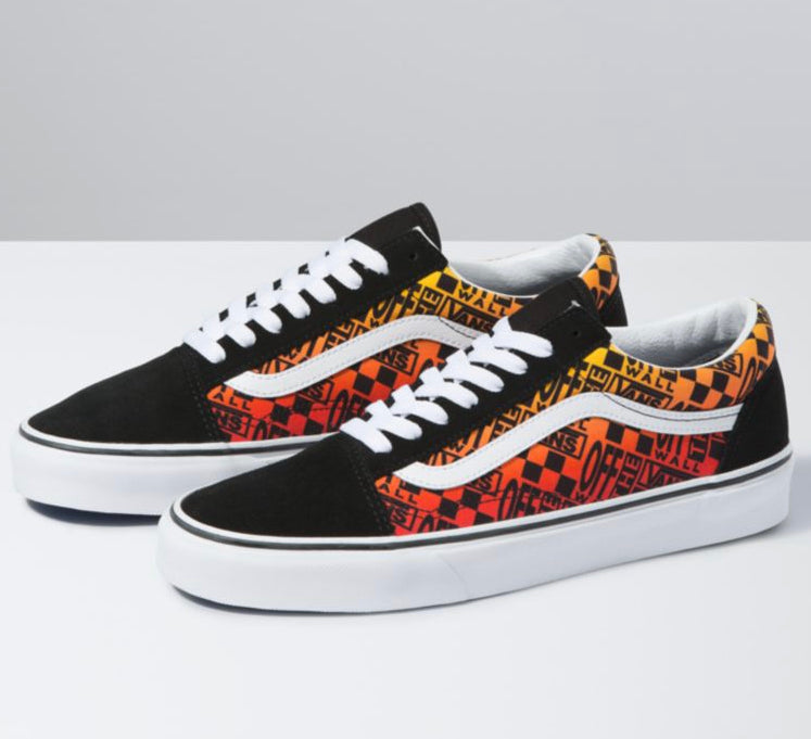 Vans Old Skool Logo Flame