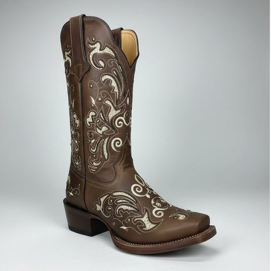 TML 200939 VENICE BROWN W/GOLD INLAY