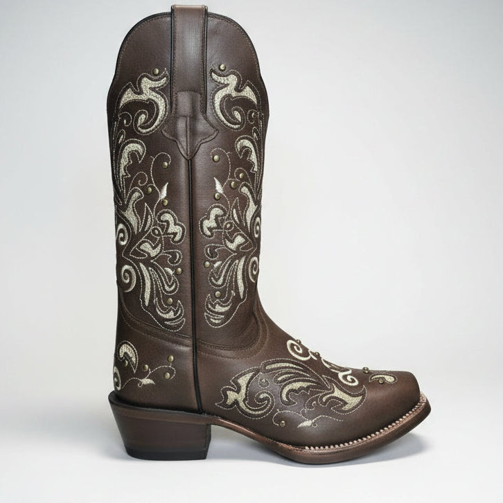 TML 200939 VENICE BROWN W/GOLD INLAY