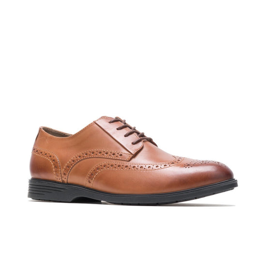 Hush Puppies Shepsky WT Oxford Dark Tan Leather