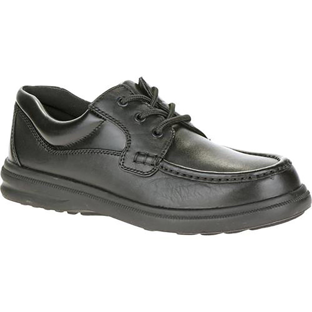 Hush Puppies Gus Black Leather